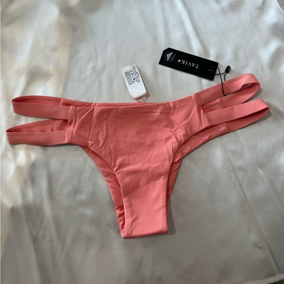 LAST PRICE🍒🤍 TAVIK Chloe moderate swim bottom coral 🌸 - Picture 3 of 11